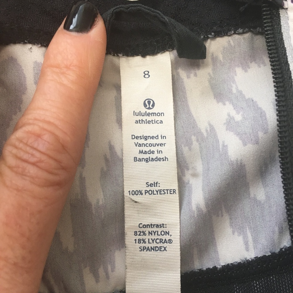 Lululemon Willpower 1/2 Zip Pullover Jacket Sprinkler Ikat EUC - Picture 5 of 12